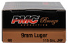 PMC 9B BRONZE 9MM LUGER 115 GR 1160 FPS JACKETED HOLLOW POINT