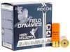 FIOCCHI 12HV75 FIELD DYNAMICS HIGH VELOCITY 12 GAUGE 2.75" 1 1/4 OZ 1330 FPS 7.5 SHOT