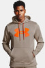 UNDER ARMOUR MEN'S UA ARMOUR FLEECE BIG LOGO HOODIE SWEATSHIRT - 1357085