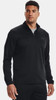 UNDER ARMOUR MEN'S UA ARMOUR FLEECE 1/2 ZIP LONG SLEEVE T-SHIRT - 1357145