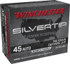 WINCHESTER SILVERTIP 45 ACP 185 GRAIN HOLLOW POINT