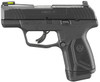RUGER 9MM 3" BARREL, BLACK, BLACK POLYMER GRIP PISTOL - 10RD