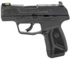 RUGER 9MM 3" BARREL, BLACK, BLACK POLYMER GRIP PISTOL - 10RD