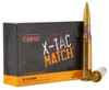 PMC 50XM X-TAC MATCH 50 BMG 740 GR 2830 FPS SOLID BRASS