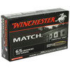 WINCHESTER MATCH 6.5 CREEDMOOR AMMO 140 GRAIN SIERRA MATCHKING HOLLOW POINT BOAT TAIL