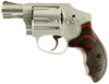 SMITH WESSON 170348 PERFORMANCE CENTER MODEL 642 ENHANCED ACTION 38 SW SPL P 5RD 1.88 STAINLESS STEEL BARREL CYLINDER MATTE SILVER ALUMINUM FRAME WITH CUSTOM WOOD GRIP
