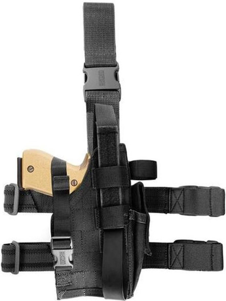 BLACKHAWK OMEGA VI ELITE TACTICAL DROP LEG HOLSTER 1911 & HI-POWER - 40QD22BK