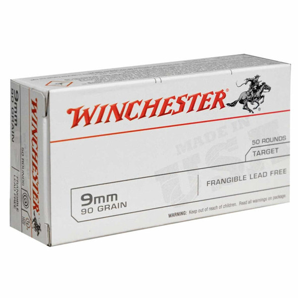 WINCHESTER USA 9MM 90 GRAIN LEAD-FREE FRANGIBLE- USA9F