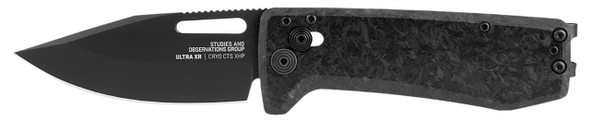 S.O.G SOG12630557 ULTRA XR TINI CRYO CTS XHP 2.80 FOLDING - CLIP POINT PLAIN