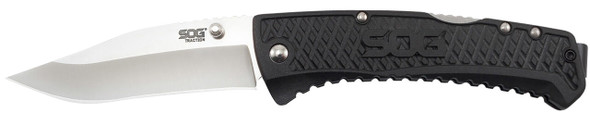 S.O.G SOGTD1011C TRACTION 5CR13MOV SS 3.50 FOLDING - CLIP POINT PLAIN