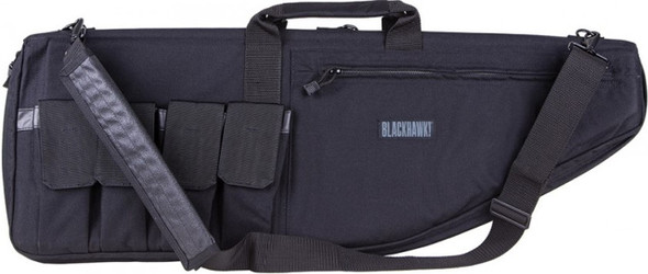 BLACKHAWK 34" RIFLE CARRYING CASE BAG, TEXTURED BLACK - 64RC34BK