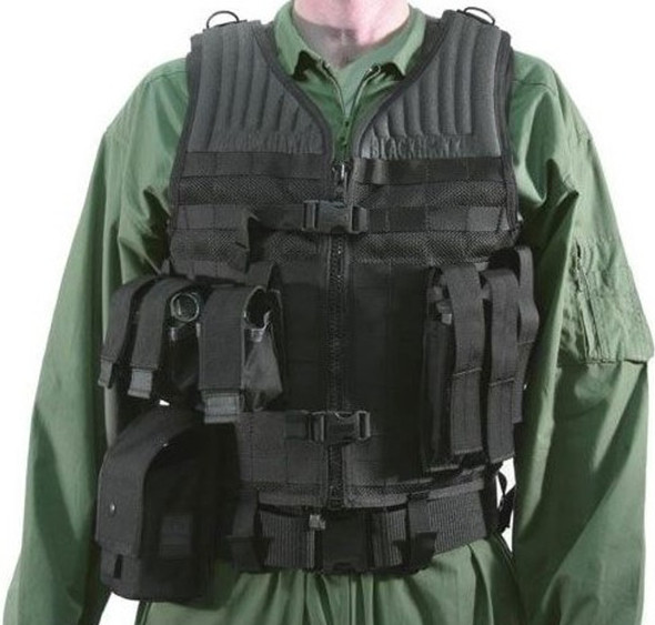 BLACKHAWK STRIKE GEN-4 MOLLE SYSTEM OMEGA VEST W/ DURABLE NYLON MESH - 37CL36BK