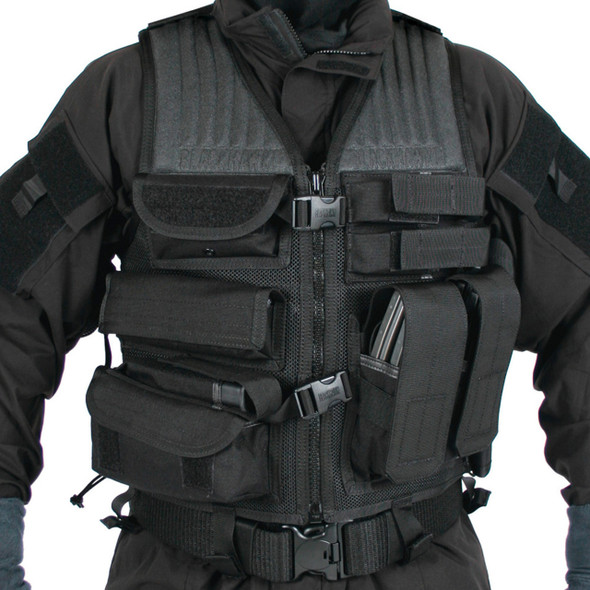 BLACKHAWK OMEGA PHALANX HOMELAND SECURITY HSV VEST W/ STRIKE MOLLE - 30EV35BK