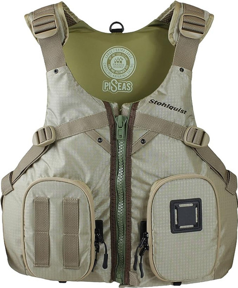 STOHLQUIST PISEAS LIFEJACKET KHAKI XXL (PFD)