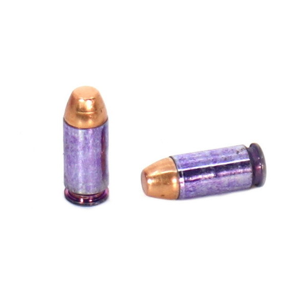 WINCHESTER 40 S&W AMMO 180 GRAIN FMJ DHS PURPLE TINTED