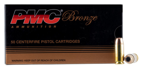 PMC 40B BRONZE 40 S&W 165 GR 1040 FPS JACKETED HOLLOW POINT