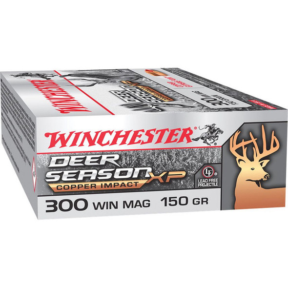 WINCHESTER DEER SEASON XP COPPER IMPACT 300 WIN MAG 150 GRAIN-X300DSLF