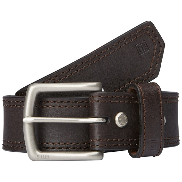 5.11 TACTICAL ARC LEATHER BELT - 1.5" WIDE