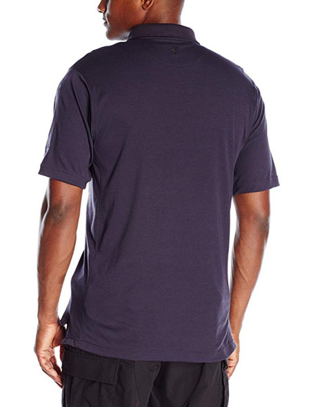 TRU-SPEC POLO SHIRT, 24-7 DRI-RELEASE P/C 6.5OZ JERSEY, NAVY