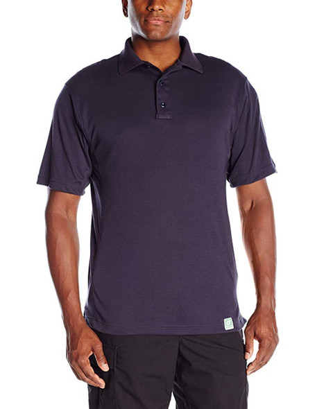 TRU-SPEC POLO SHIRT, 24-7 DRI-RELEASE P/C 6.5OZ JERSEY, NAVY