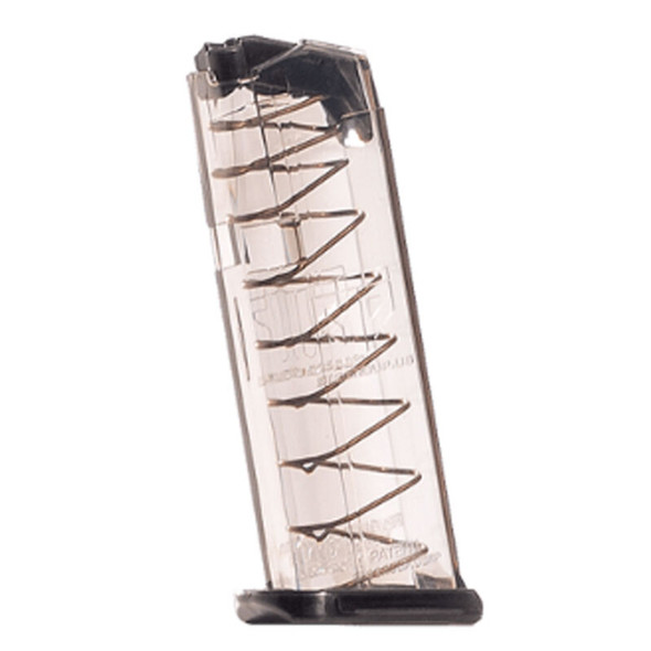 ETS GROUP GLK43X PISTOL MAGS 10RD 9MM LUGER COMPATIBLE W GLOCK 43X COMPATIBLE W GLOCK 48 CLEAR POLYMER