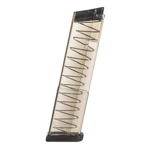 ETS GROUP GLK4312 PISTOL MAGS 12RD 9MM LUGER COMPATIBLE W GLOCK 43 CLEAR POLYMER