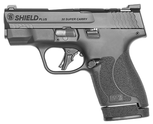 SMITH AND WESSON SHIELD PLUS OPTICS READY 30 SUPER CARRY 3.1" BARREL 13/16-ROUND MAGS