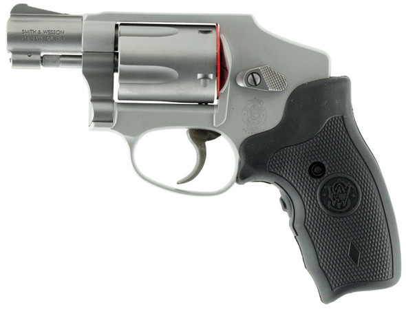 SMITH WESSON 150972 MODEL 642 AIRWEIGHT 38 SW SPL P STAINLESS STEEL 1.88 BARREL 5RD CYLINDER MATTE SILVER ALUMINUM ALLOY JFRAME INCLUDES CRIMSON TRACE LG305 LASERGRIP NO INTERNAL LOCK