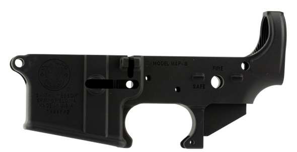 SMITH WESSON 812000 STRIPPED LOWER RECEIVER 223 REM 5.56X45MM NATO 7075T6 ALUMINUM BLACK FOR SW MP15