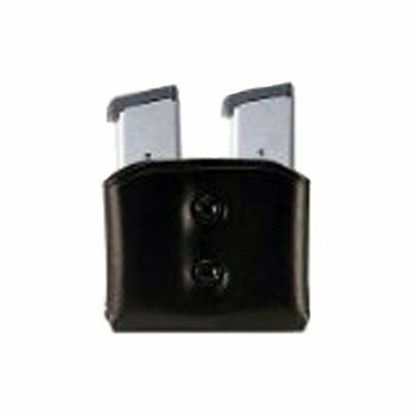 GALCO DMC DOUBLE MAG CARRIER FOR .45, 10MM SINGLE COLUMN METAL MAGAZINES (BLACK, AMBI)