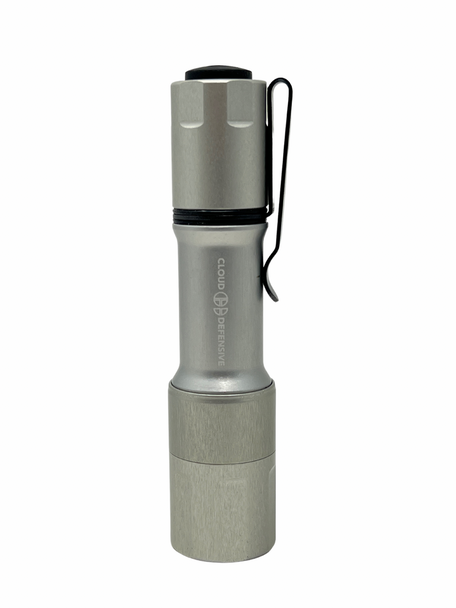 CLOUD DEFENSIVE MCH 2.0 EDC FLASHLIGHT - CLEAR - 1400 LUMENS