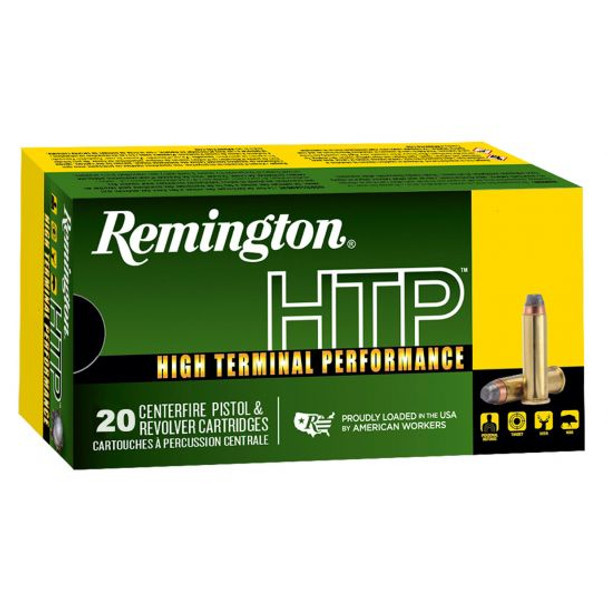 REMINGTON HTP 125 GR SEMI-JACKETED HOLLOW POINT .357 MAG AMMO RTP357M1A