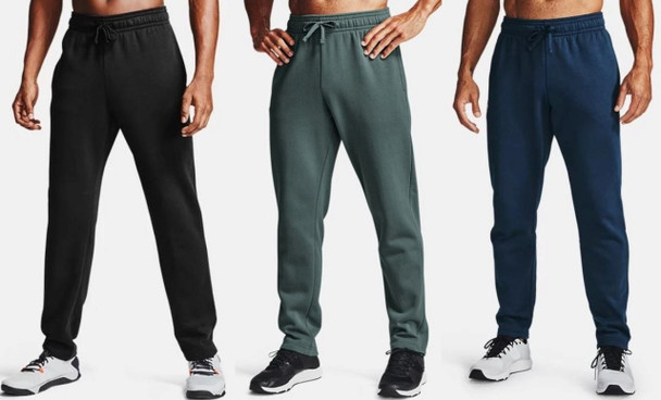 UNDER ARMOUR MEN'S UA RIVAL FLEECE ATHLETIC SWEATPANTS - 1357129