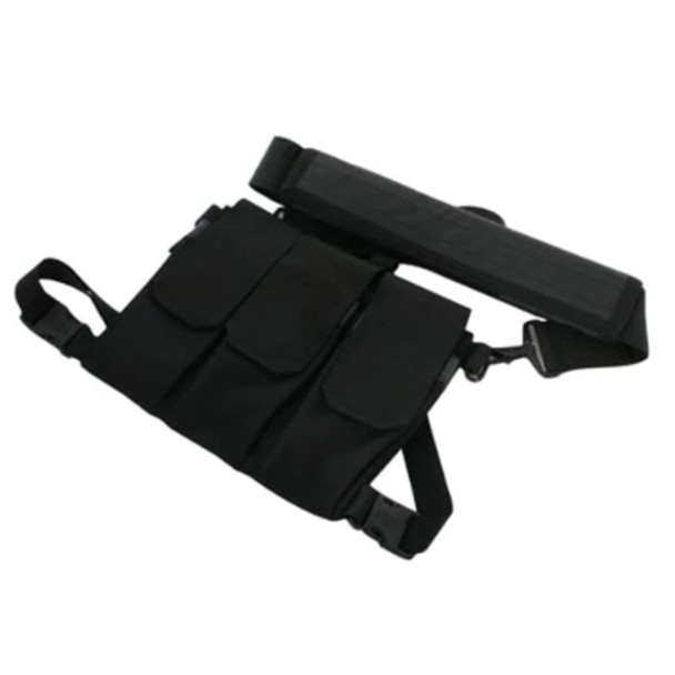 BLACKHAWK RIFLE BANDOLEER (HOLDS 6), BLACK, ONE SIZE (55SOS1BK)
