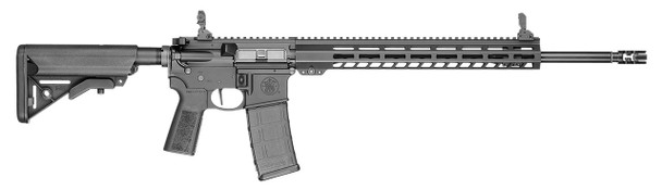 SMITH WESSON VOLUNTEER XV PRO 5.56X45MM NATO 20 301 MATTE BLACK REC 15 MLOK HANDGUARD BLACK ADJUSTABLE B5 SOPMOD STOCK B5 TYPE 23 GRIP RIGHT HAND INCLUDES 2 RAIL SECTION RAIL COVERS