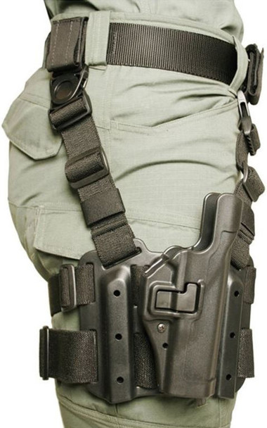 BLACKHAWK T-SERIES HOLSTER L3D GLOCK (RH) 17/19/22/23/31/32/45/47 - 44N500BKR