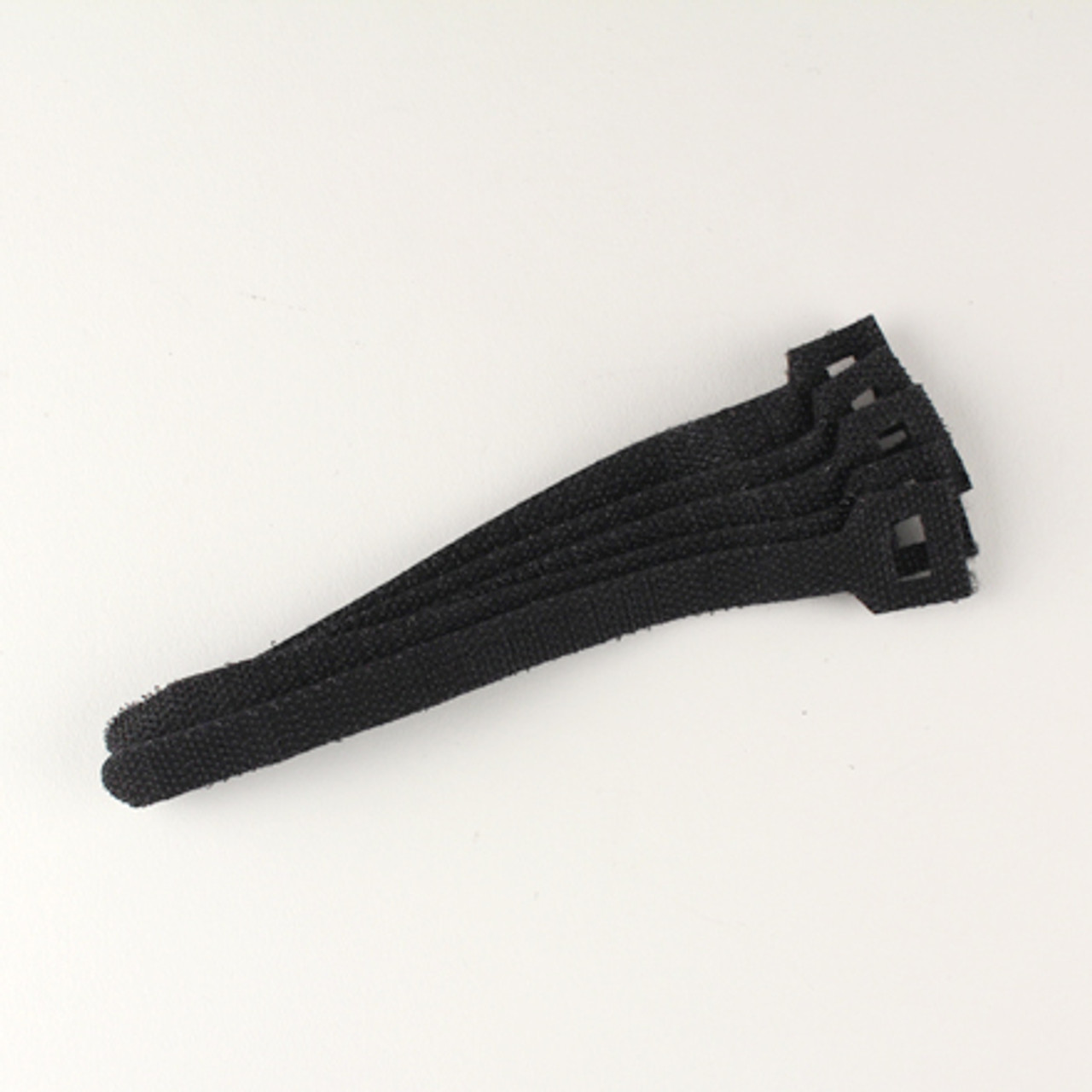 Velcro Cable Ties 6” Black - PKG of 5
