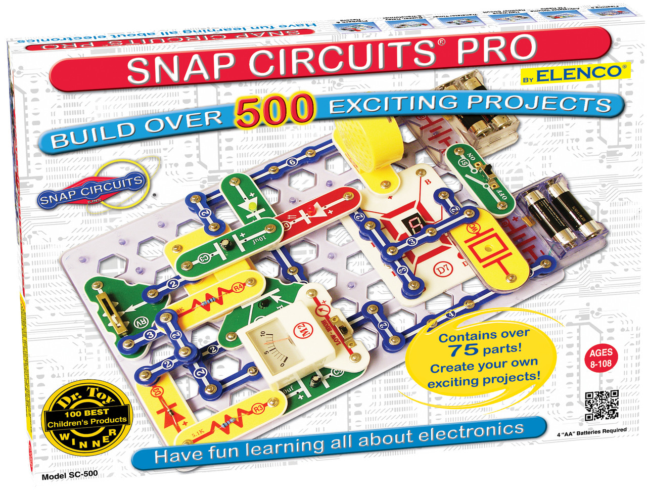 Elenco Snap Circuits Pro® 500 Experiments