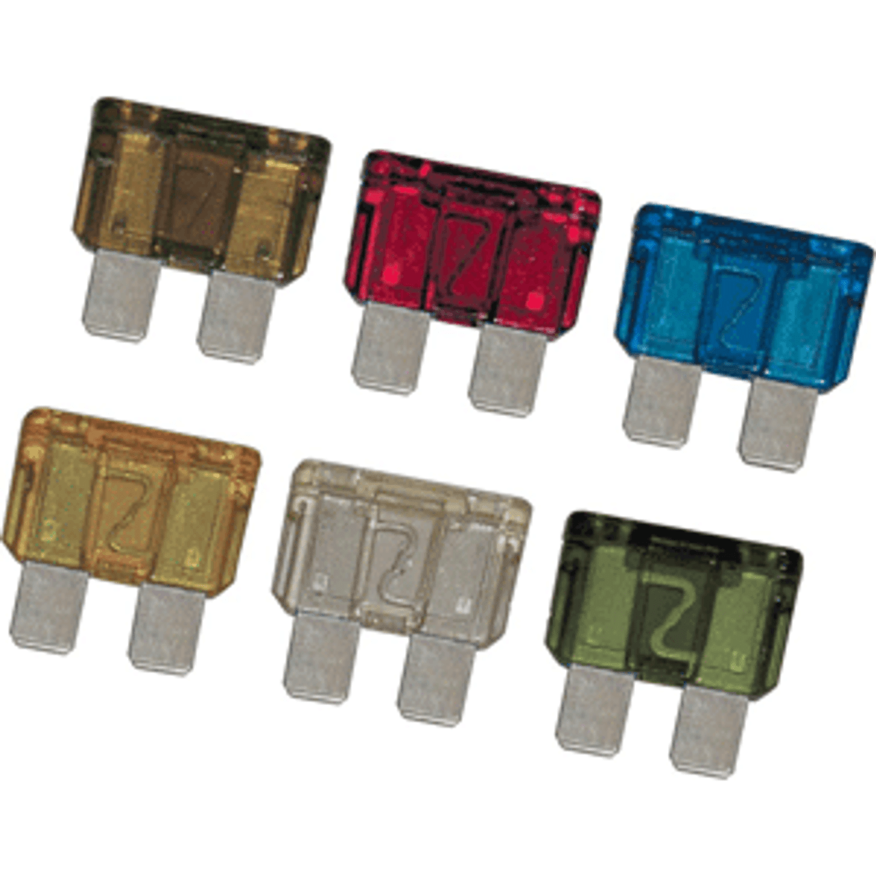 Fuse Color Varies with Amperage Value