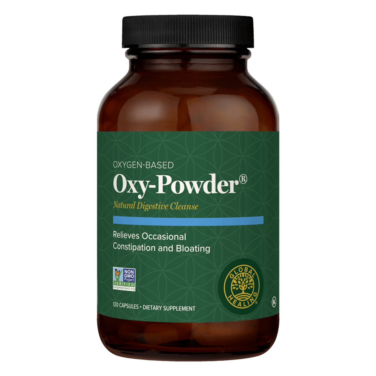 Global Healing Oxy-Powder, Oxygen Based Intestinal Cleanser - 120 Capsules Global Healing Oxy-Powder, Oxygen Based Intestinal Cleanser - 120 Capsules