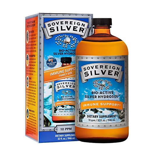 Sovereign Silver, BioActive Silver Hydrosol 32oz Economy Size