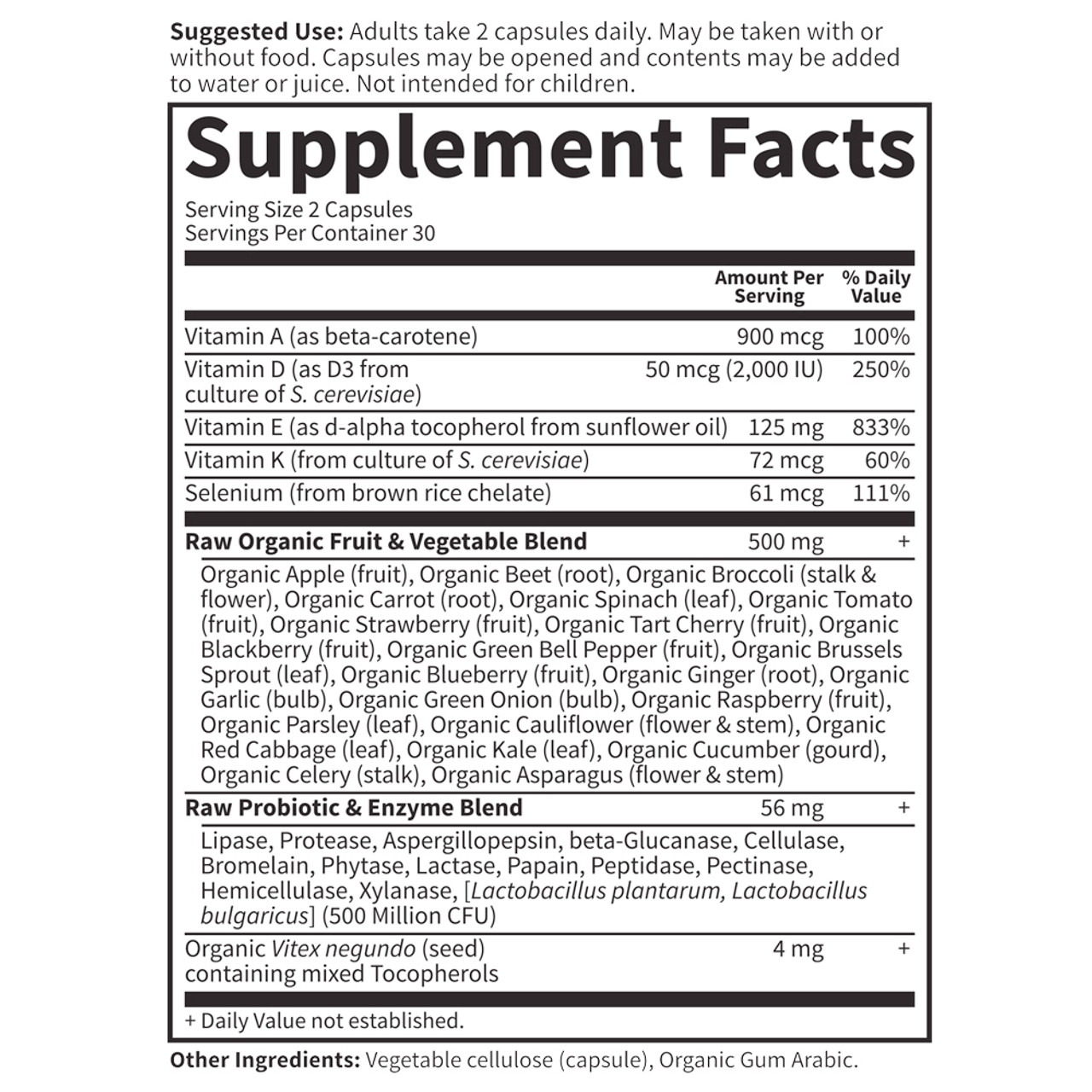 Vitamin Code Raw Vitamin E