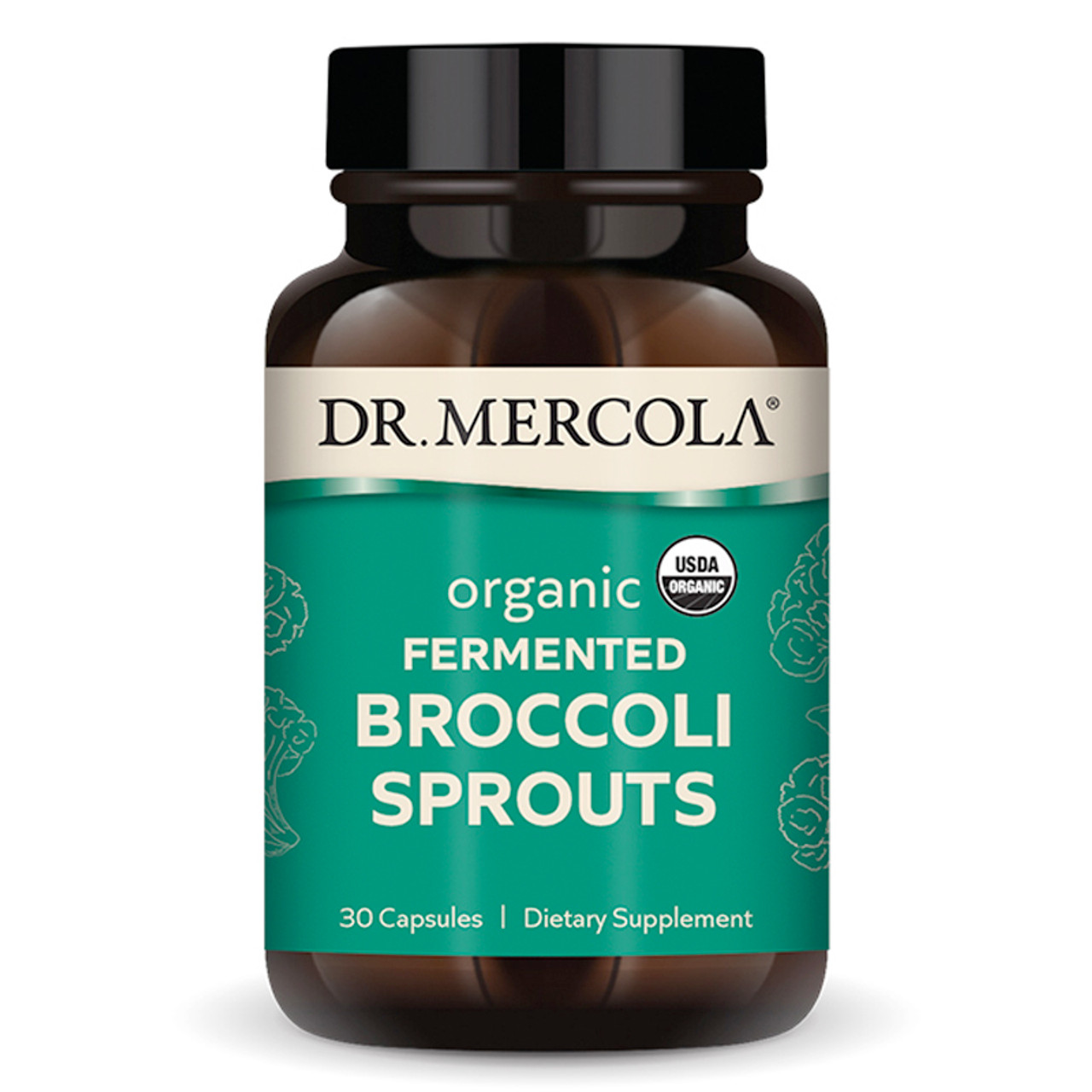 Dr. Mercola Fermented Broccoli Sprouts - 30 Capsules
