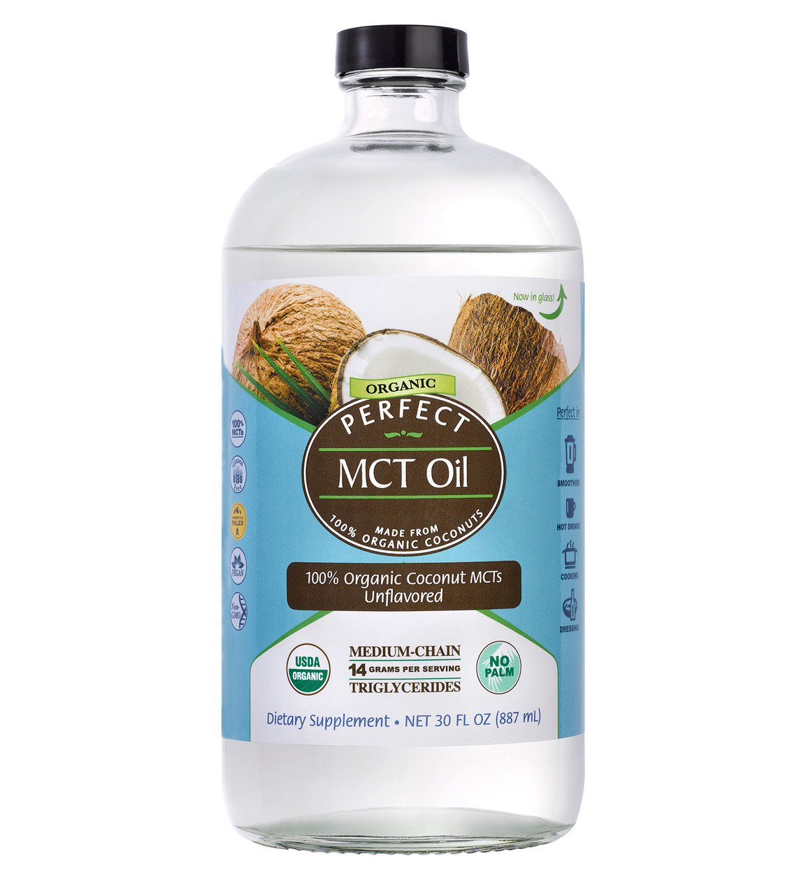 Nature's Way Liquid Premium Oil, Coconut - 10 fl oz bottle