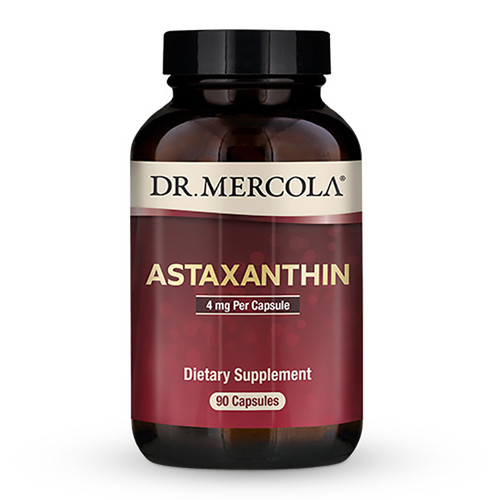 Dr. Mercola Organic Astaxanthin 4mg - 90 Capsules Dr. Mercola Organic Astaxanthin 4mg - 90 Capsules