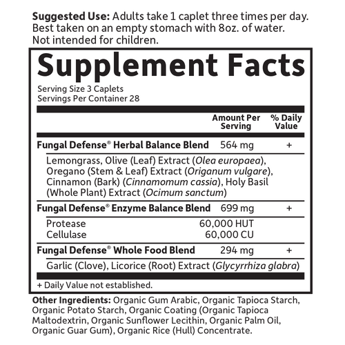 Garden Of Life Fungal Defense 84 Vegetable Caplets