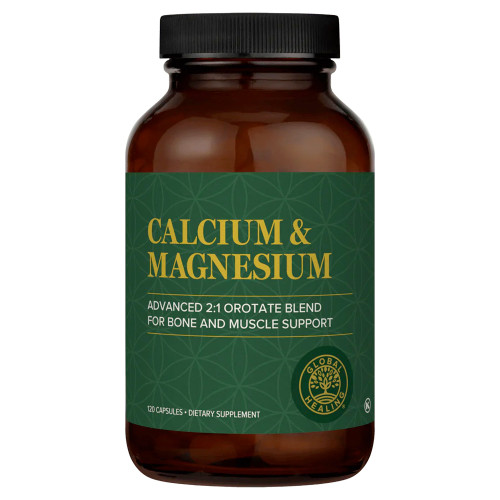 Global Healing Calcium and Magnesium - 120 Capsules Global Healing Calcium and Magnesium - 120 Capsules