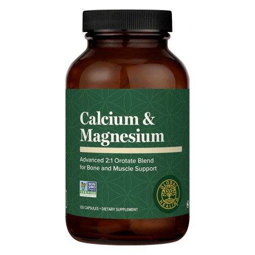 Global Healing Calcium and Magnesium - 120 Capsules Global Healing Calcium and Magnesium - 120 Capsules