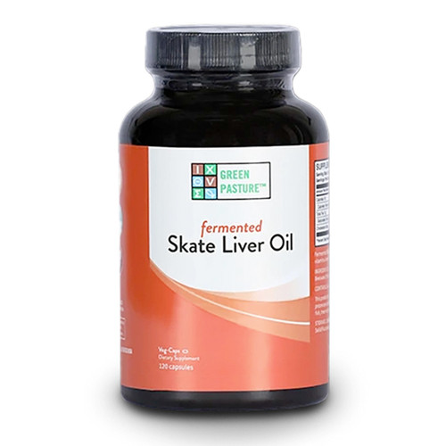 Green Pasture Fermented Skate Liver Oil - 120 Capsules Green Pasture Fermented Skate Liver Oil - 120 Capsules