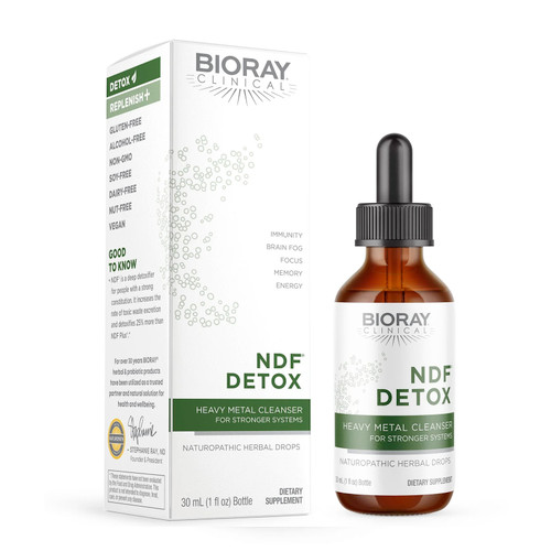Bioray NDF Detox, Heavy Metal Cleanser - 1 oz Bioray NDF Detox, Heavy Metal Cleanser - 1 oz